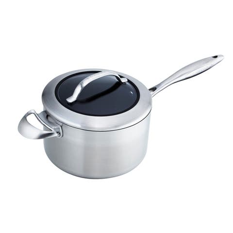 CTX 4 Quart Saucepan with Lid, Stainless Steel