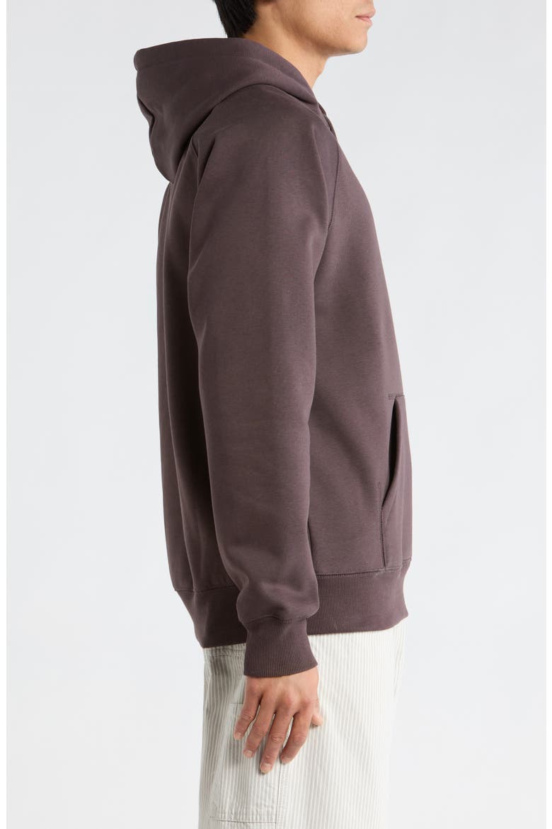Chase Fleece Hoodie, Alternate, color, SHALE / GOLD