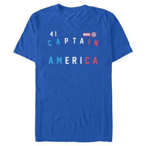 Men's Marvel Forty One Captain  Graphic T-Shirt