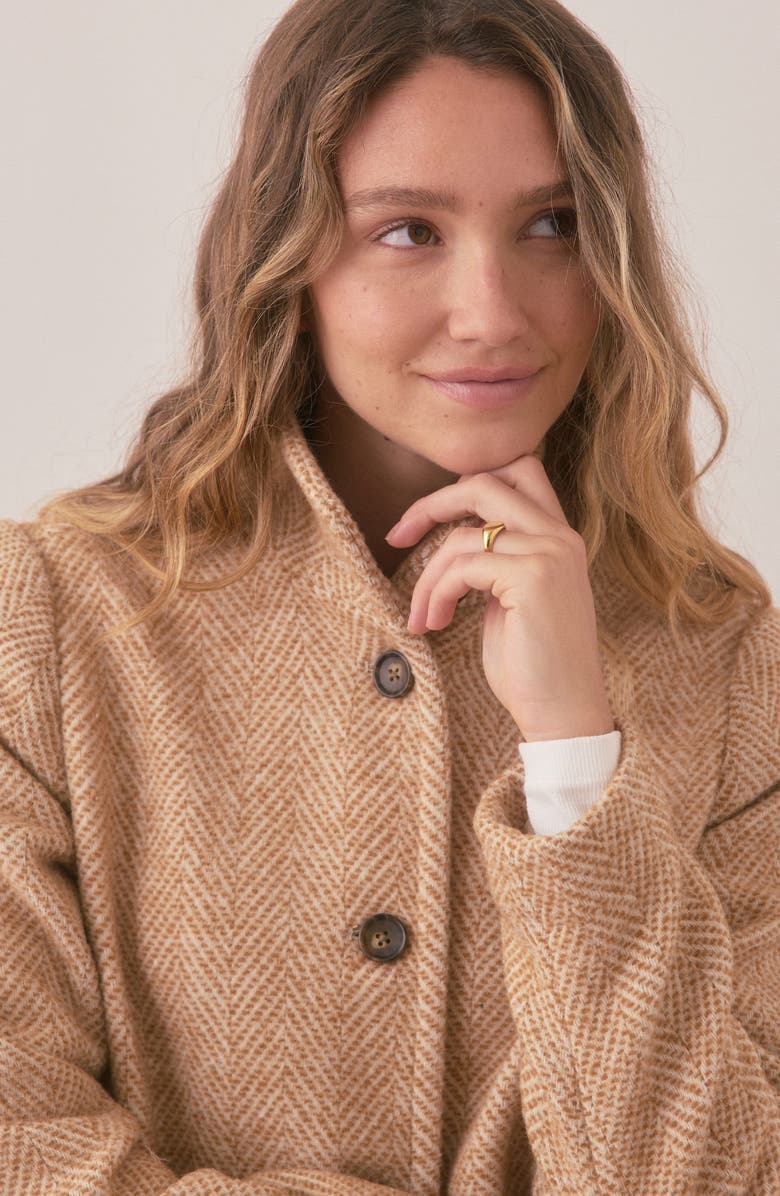 Marine Layer Stephanie Cocoon Coat, Alternate, color,