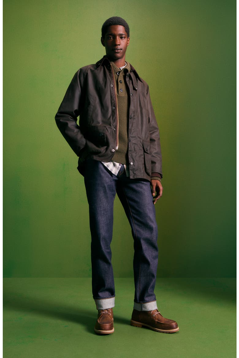 The Hammer Straight Leg 14-Ounce Stretch Selvedge Baggy Jeans, Alternate, color, INDIGO RAW