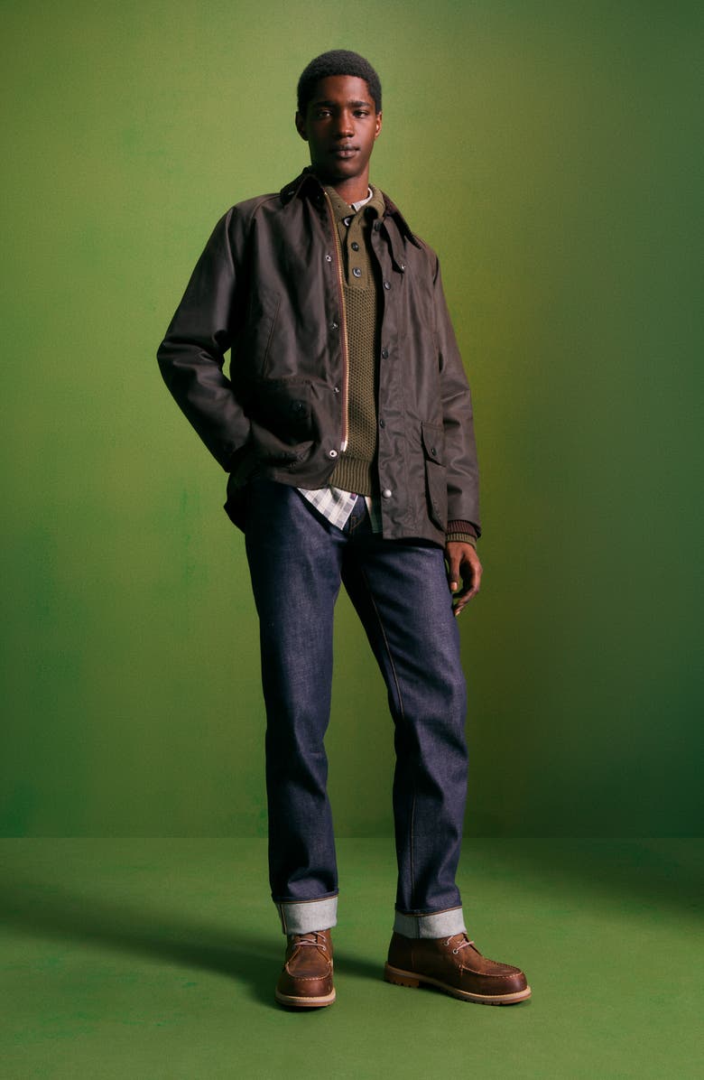 HIROSHI KATO The Hammer Straight Leg 14-Ounce Stretch Selvedge Baggy Jeans, Alternate, color, Indigo Raw