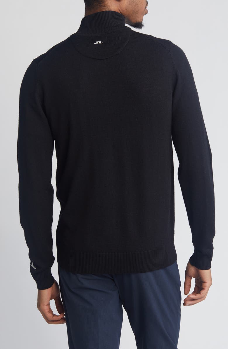 J. Lindeberg Kian Quarter Zip Wool Sweater, Alternate, color,