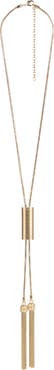 Balmain Long Brass Tassel Necklace