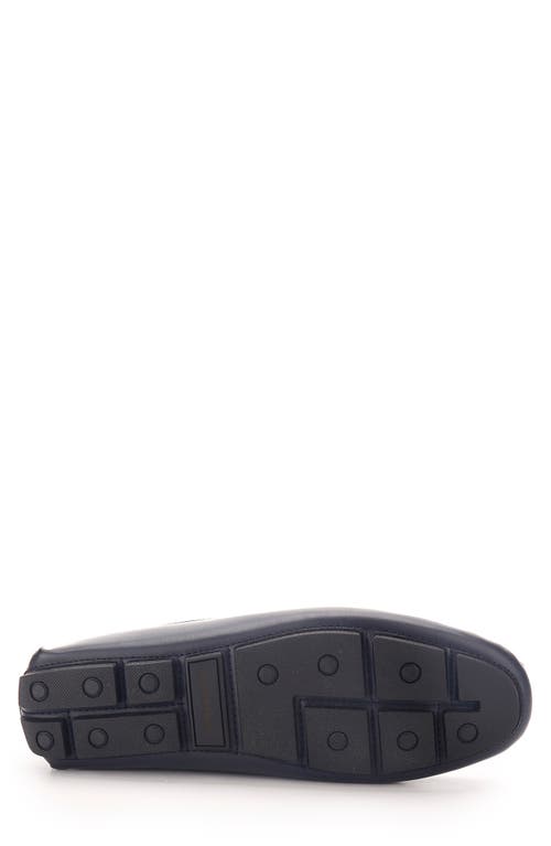 Aston Marc Driving Loafer In Navy