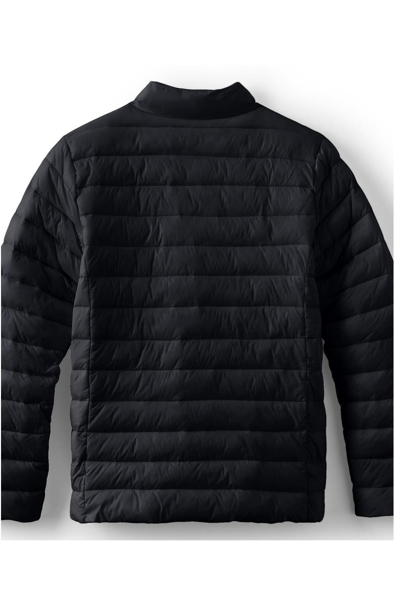 Lands' End Kids Insulated Down Alternative ThermoPlume Jacket, Alternate, color, Black