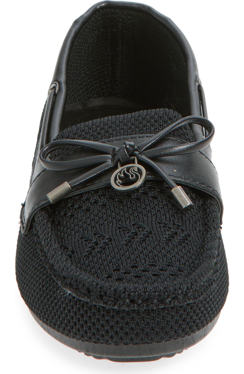 GLORIA VANDERBILT Reese Boat Shoe, Alternate, color, Black