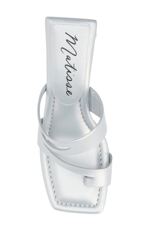 Matisse Oslo Sandal In Silver