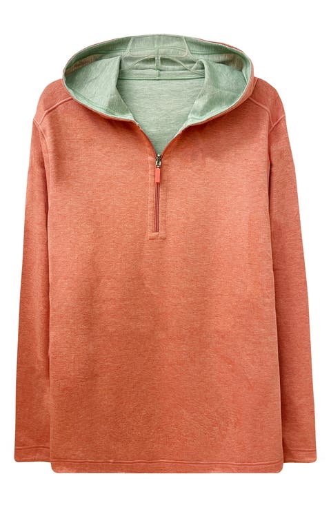 Reversible Quarter Zip Hoodie