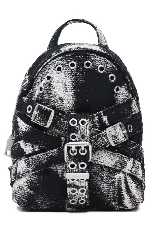Distressed Mini Backpack
