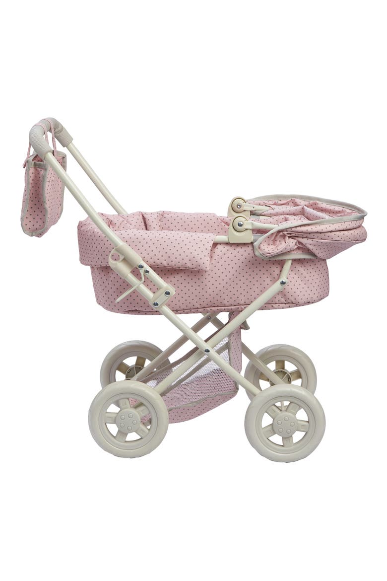 Olivia's Little World Baby Doll Deluxe Stroller, Main, color, PINK