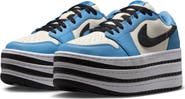 Nike Air Jordan 1 Triple Platform Basketball Sneaker