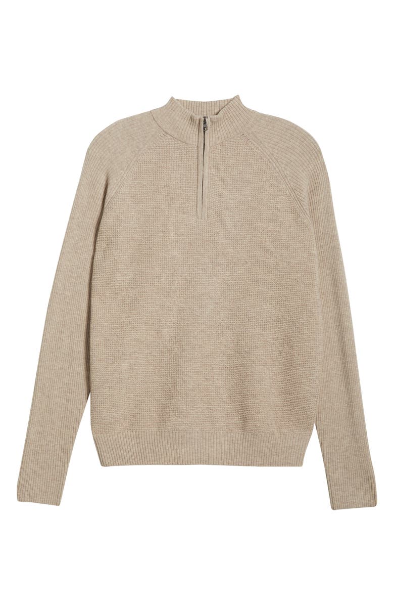 Rails Stark Half Zip Merino Wool Sweater, Alternate, color, 