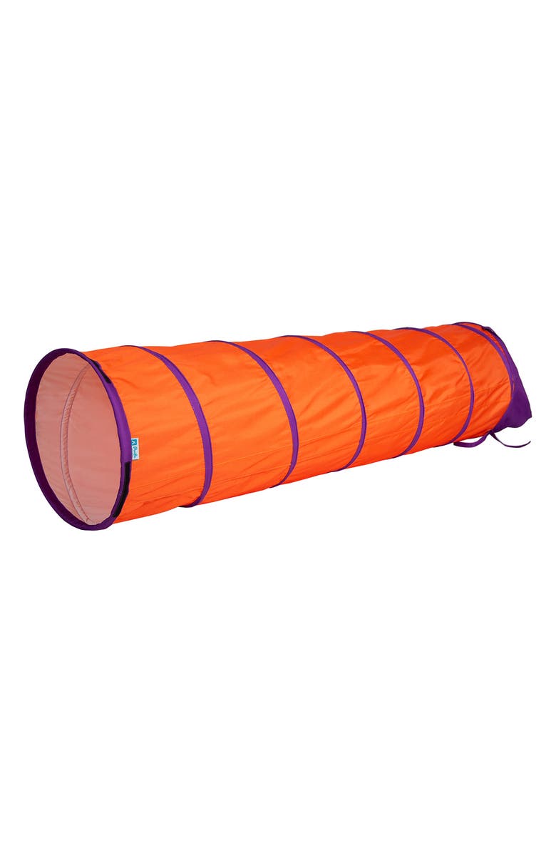Pacific Play Tents 6-Foot Institutional Tunnel, Main, color, Orange Purple