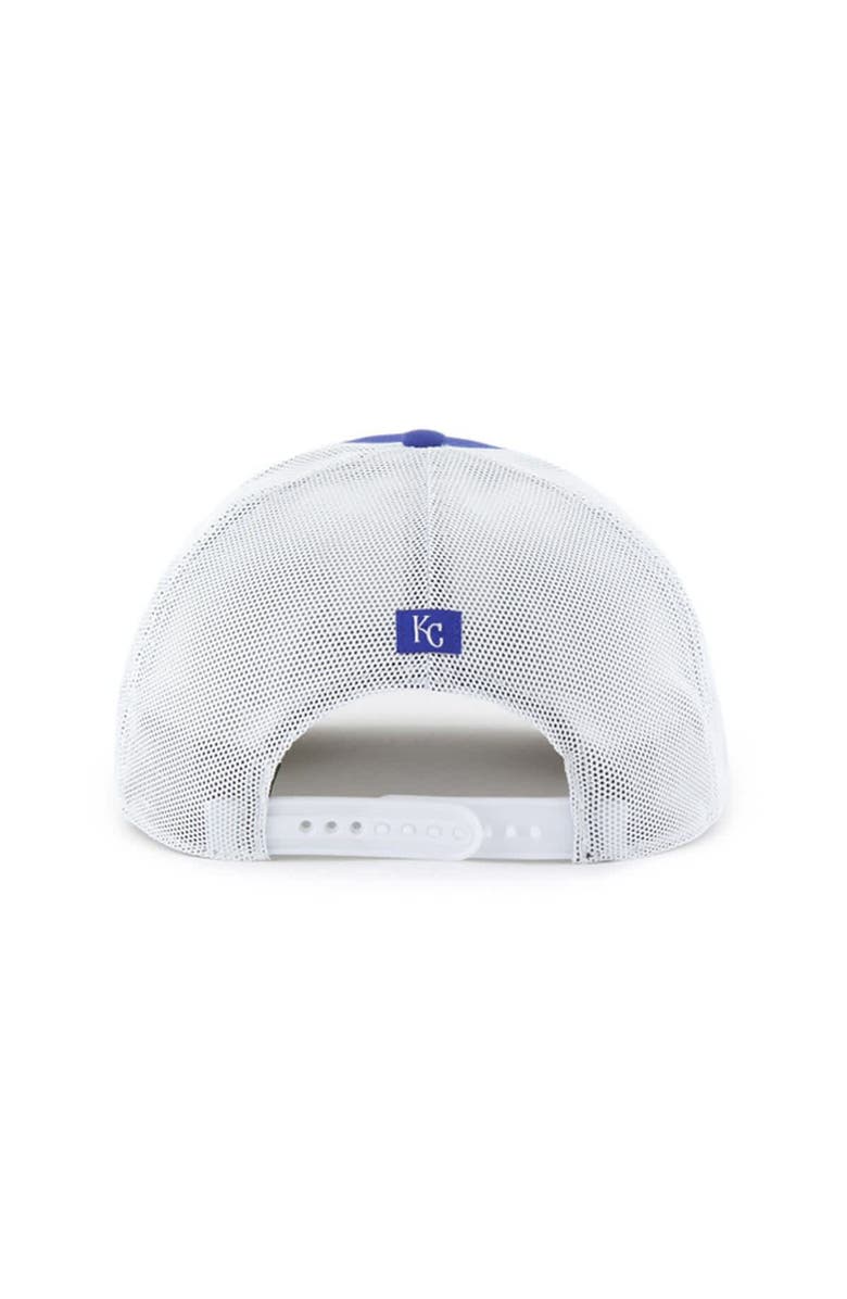 '47 Men's '47 Royal/White Kansas City Royals Scratch Adjustable Trucker Hat, Alternate, color, 