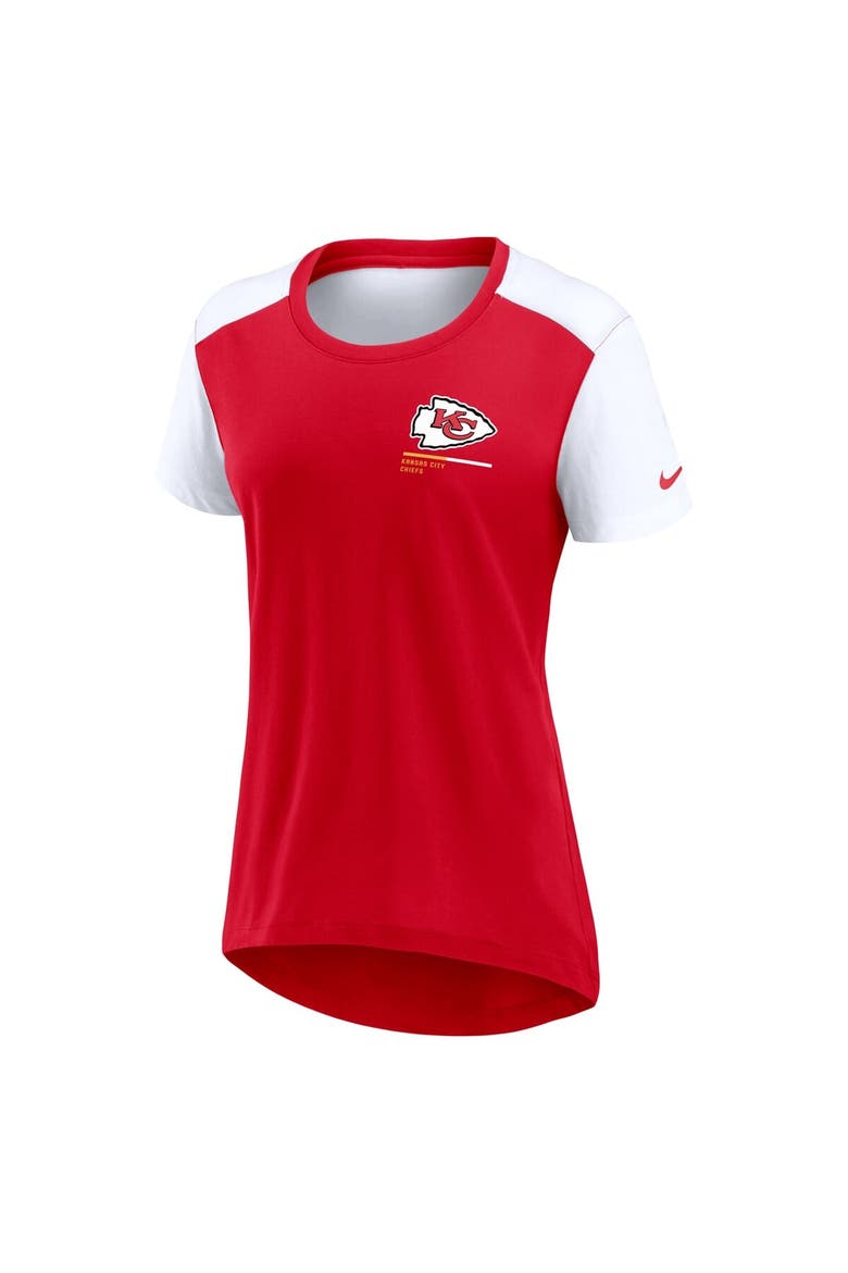 Women's Red Kansas City Chiefs Preferred Yoga Inspired Fashion Top, Alternate, color, Red