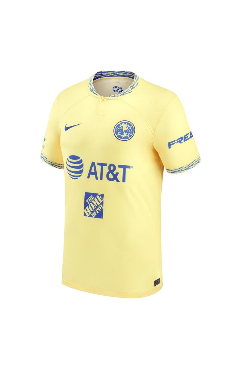 Nike Men's Nike Yellow Club America 2022/23 Home Replica Jersey, Alternate, color, 