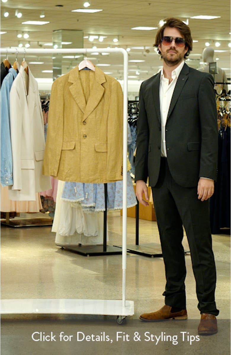 Délavé Linen Blazer, sales video thumbnail