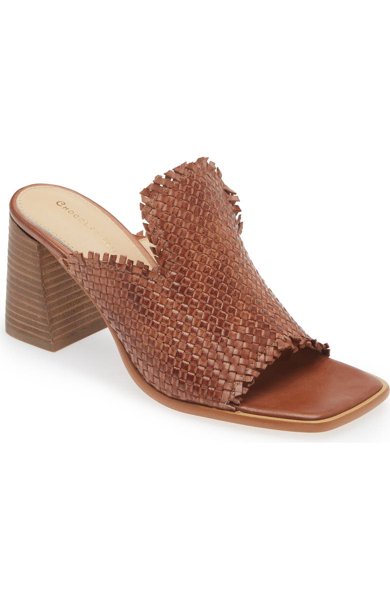 Chocolat Blu Isola Block Heel Slide Sandal, Main, color,