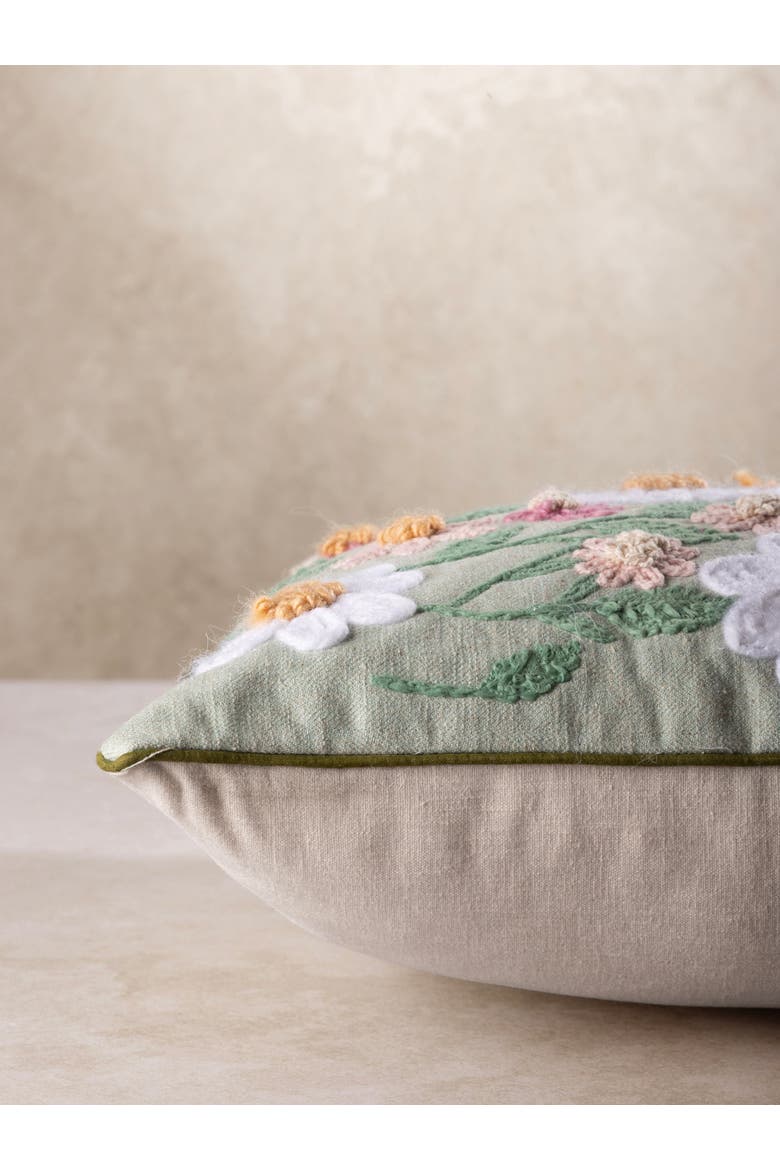 Varanasi Throw Pillow Cover, Alternate, color, Multicolored