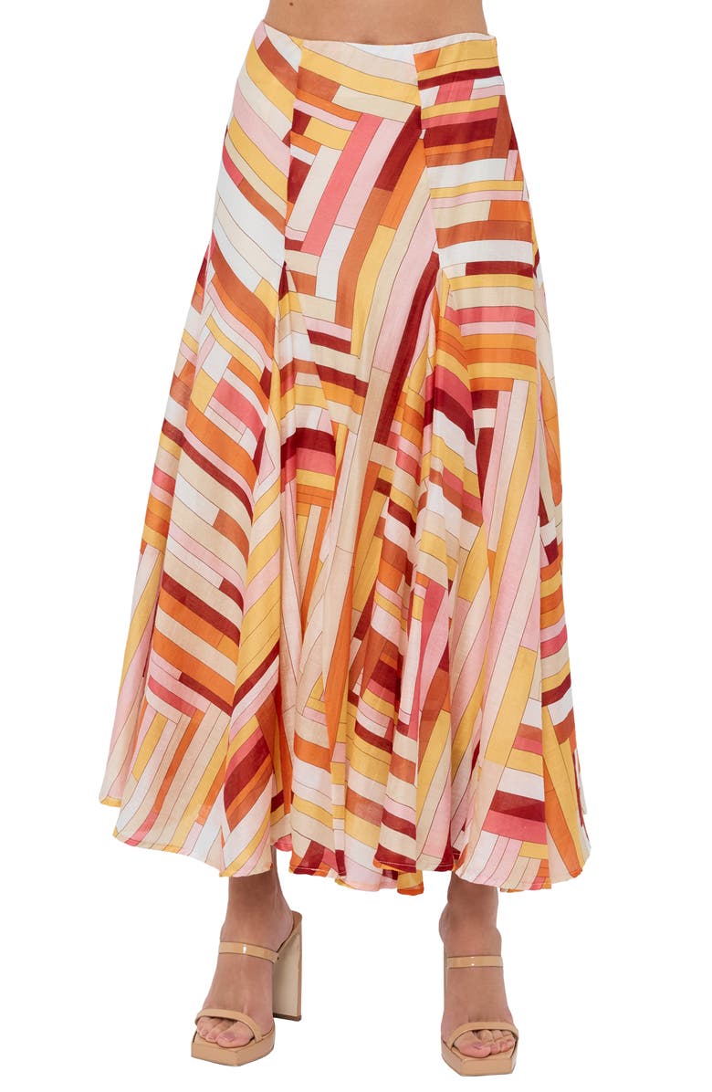 CIEBON Roese Maxi Skirt, Main, color,