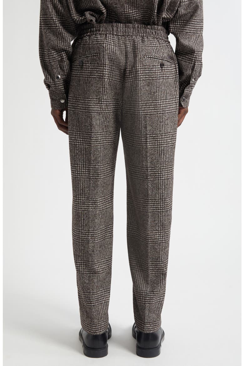 Glen Plaid Wool & Alpaca Blend Pants, Alternate, color, QUADRI-CHECK-TARTAN