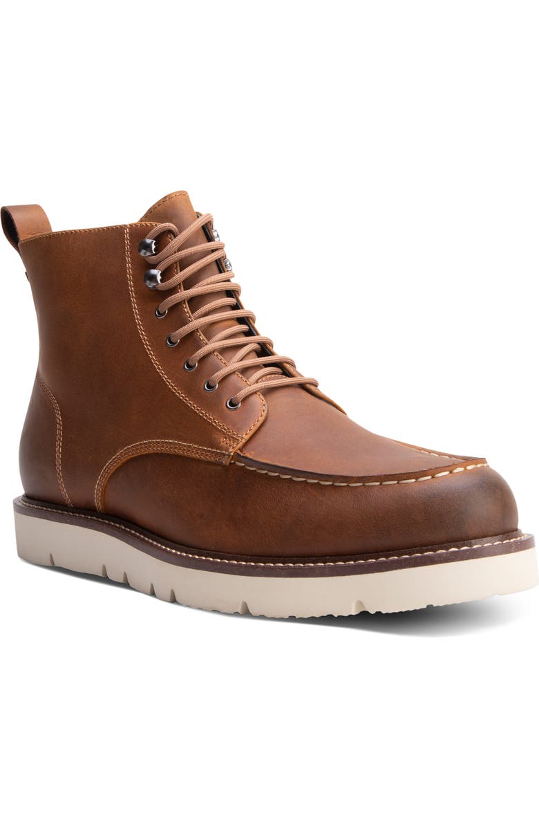 Blake Mckay Greenwood Moc Toe Leather Boot, Main, color,