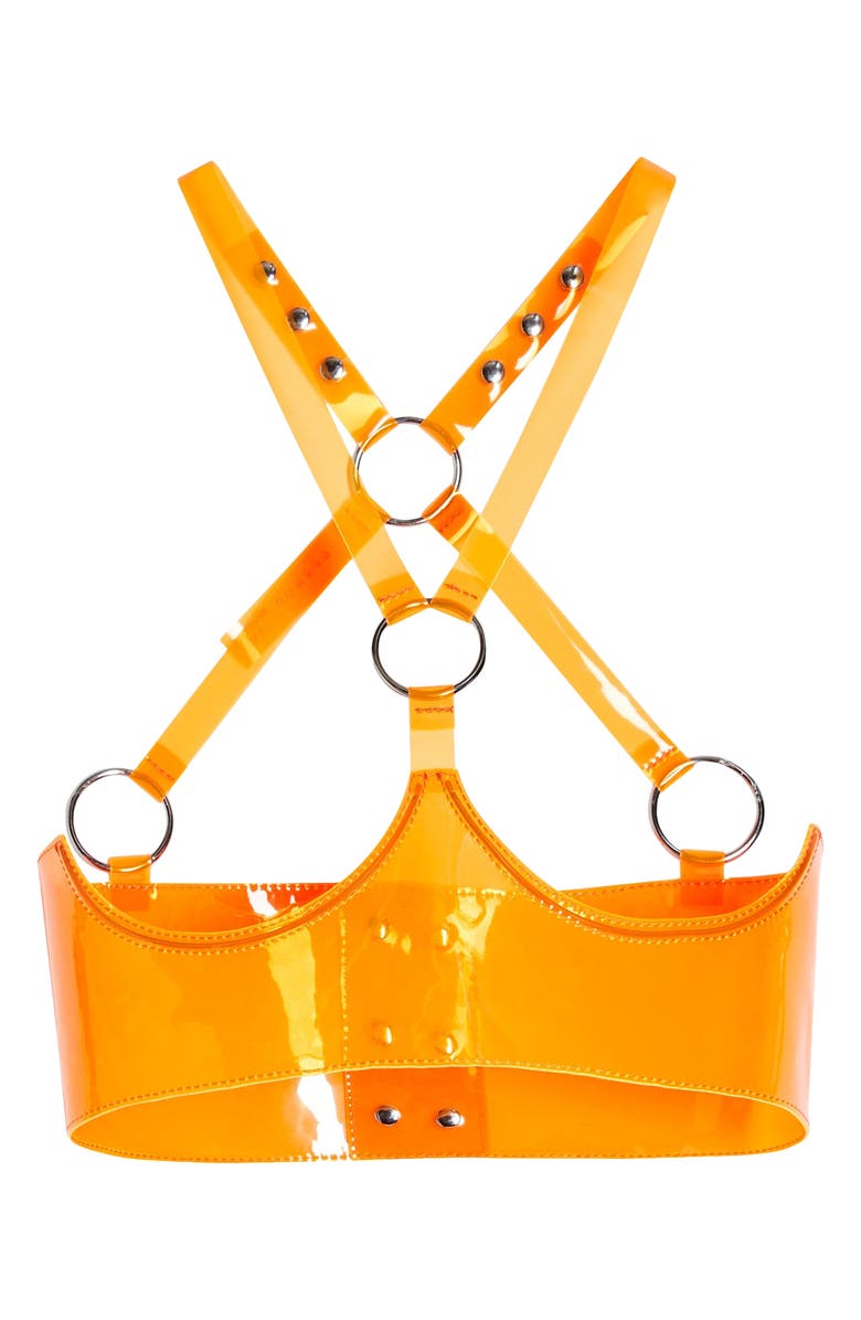 Topshop Transparent Harness, Main, color,