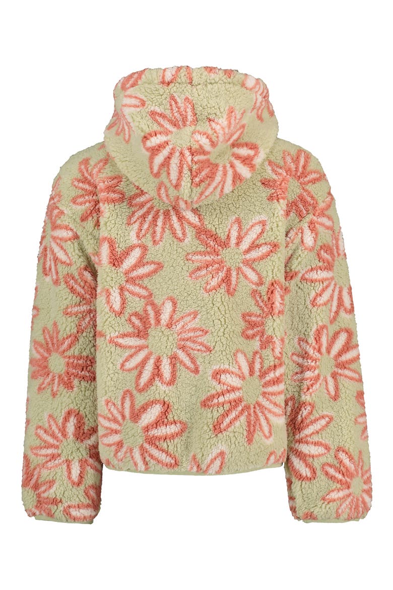 Kids' Just in Time Half-Zip Hoodie, Alternate, color, LIGHT AVOCADO