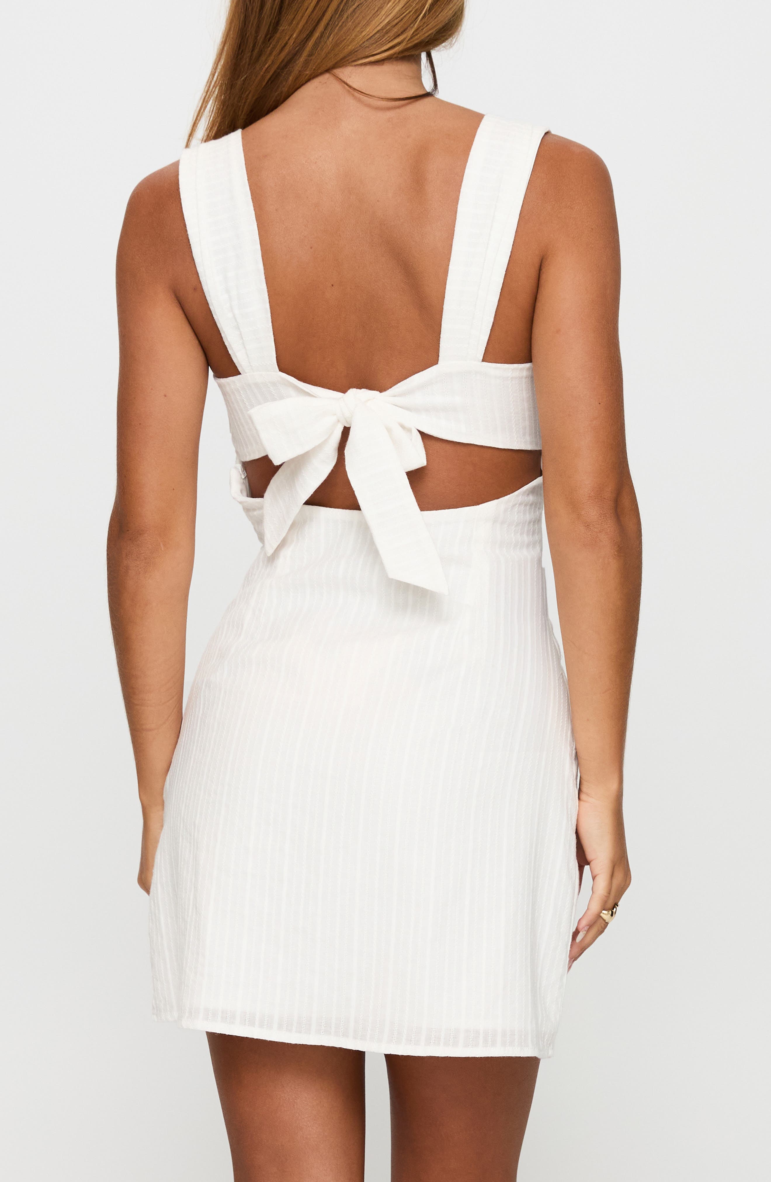 princess polly tie back dress Solie Tie Back Maxi Dress | Natural | Womens