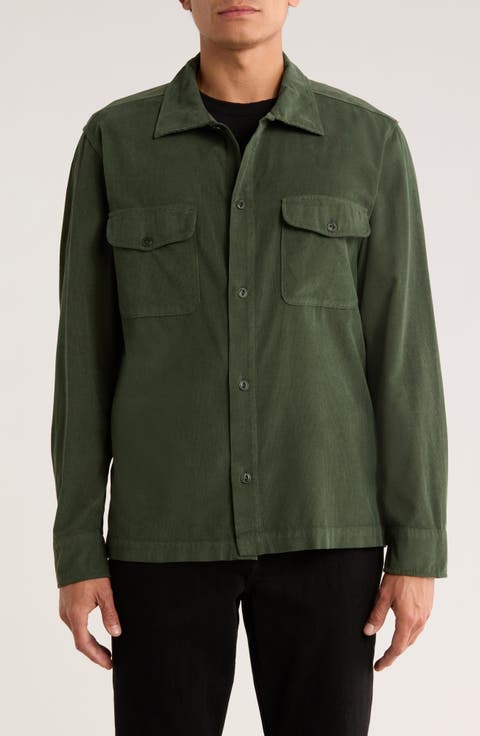 Lightweight Corduroy Shirt Jacket