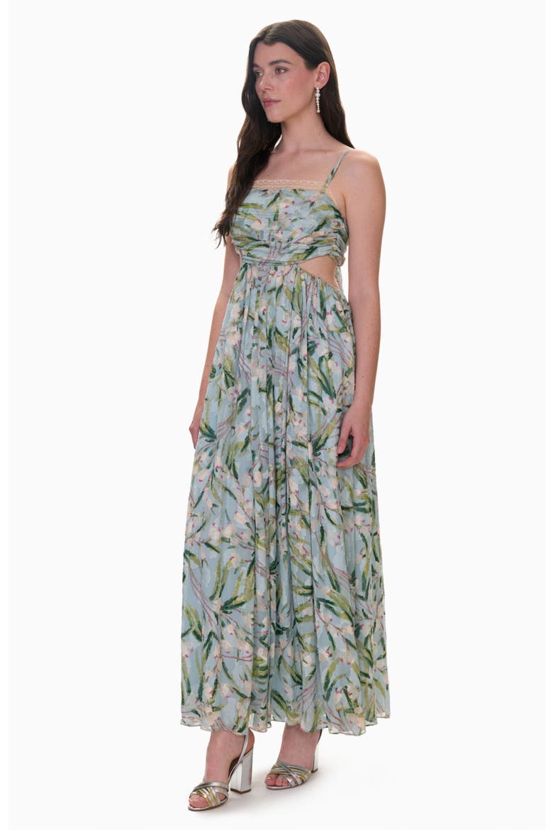 Sophia Maxi Dress, Alternate, color, Seafoam Multi