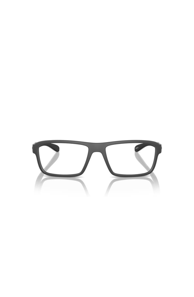 ARNETTE 52mm Rectangle optical glasses, Alternate, color, Grey