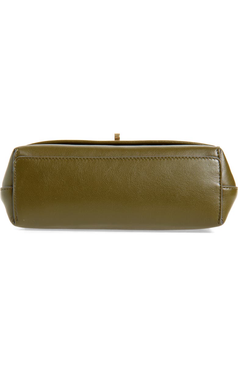 Anya Hindmarch Mortimer Grommet Embellished Leather Crossbody Bag, Alternate, color, Bonsai