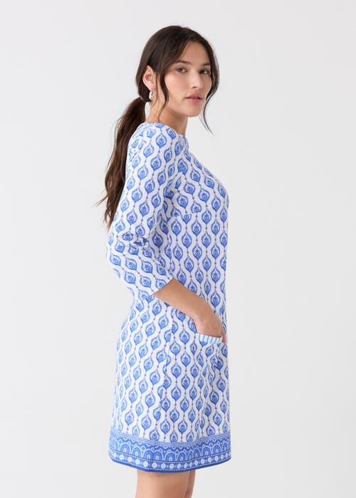 Cabana Life Cabana Shift Dress In Blue