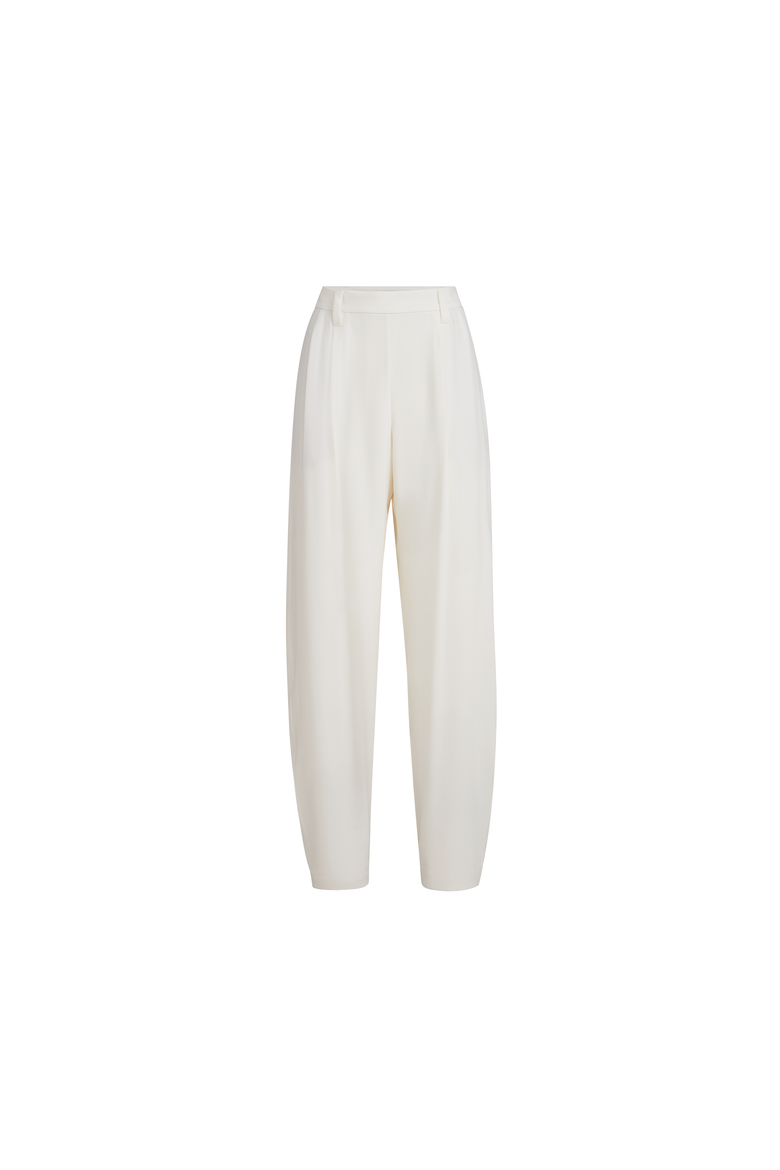 Slouchy trousers, Alternate, color, White
