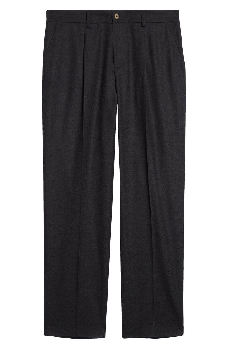 De Bonne Facture Pleated Wool Trousers, Alternate, color, 