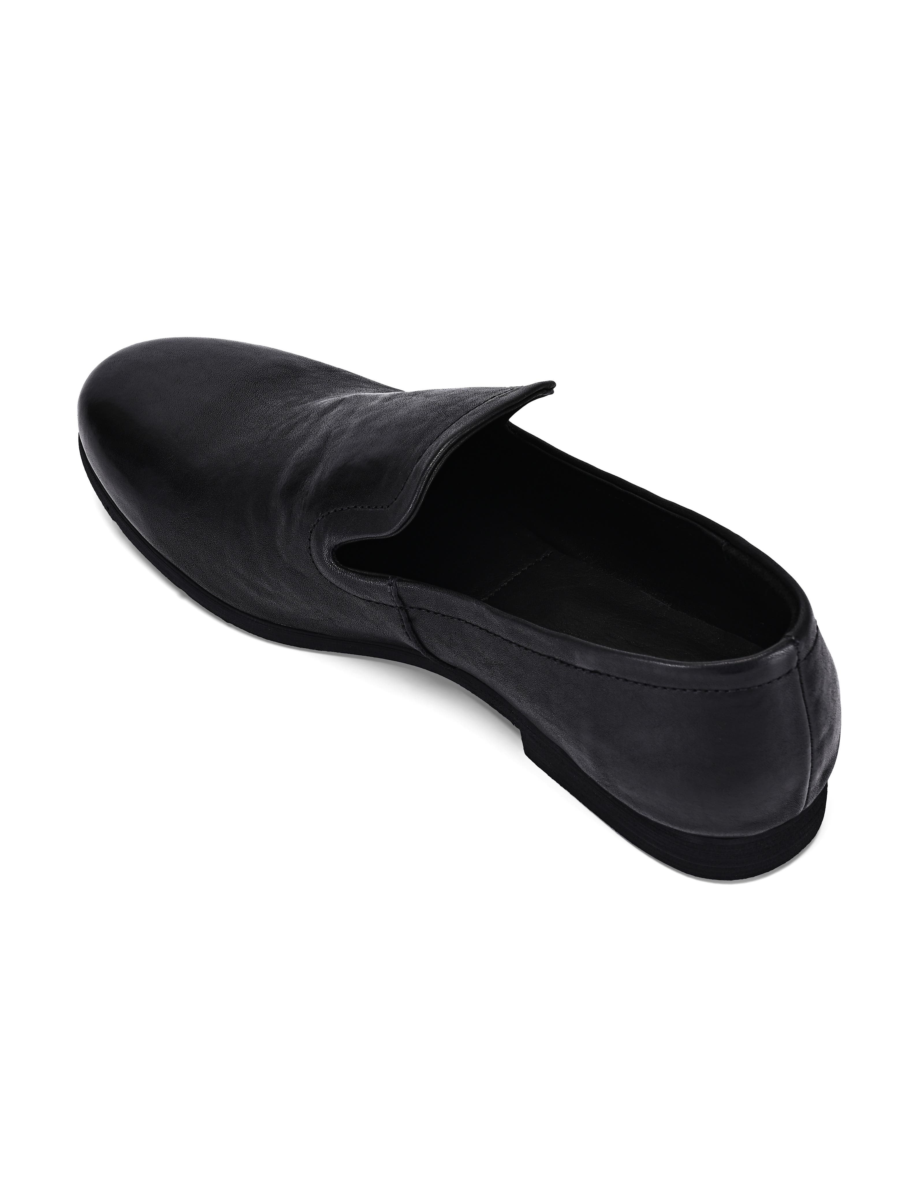 OLD TREND Heritage Genuine Leather Refined Comfort Slip On Loafer, Alternate, color, Black