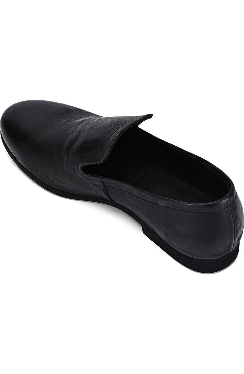 OLD TREND Heritage Genuine Leather Refined Comfort Slip On Loafer, Alternate, color, Black