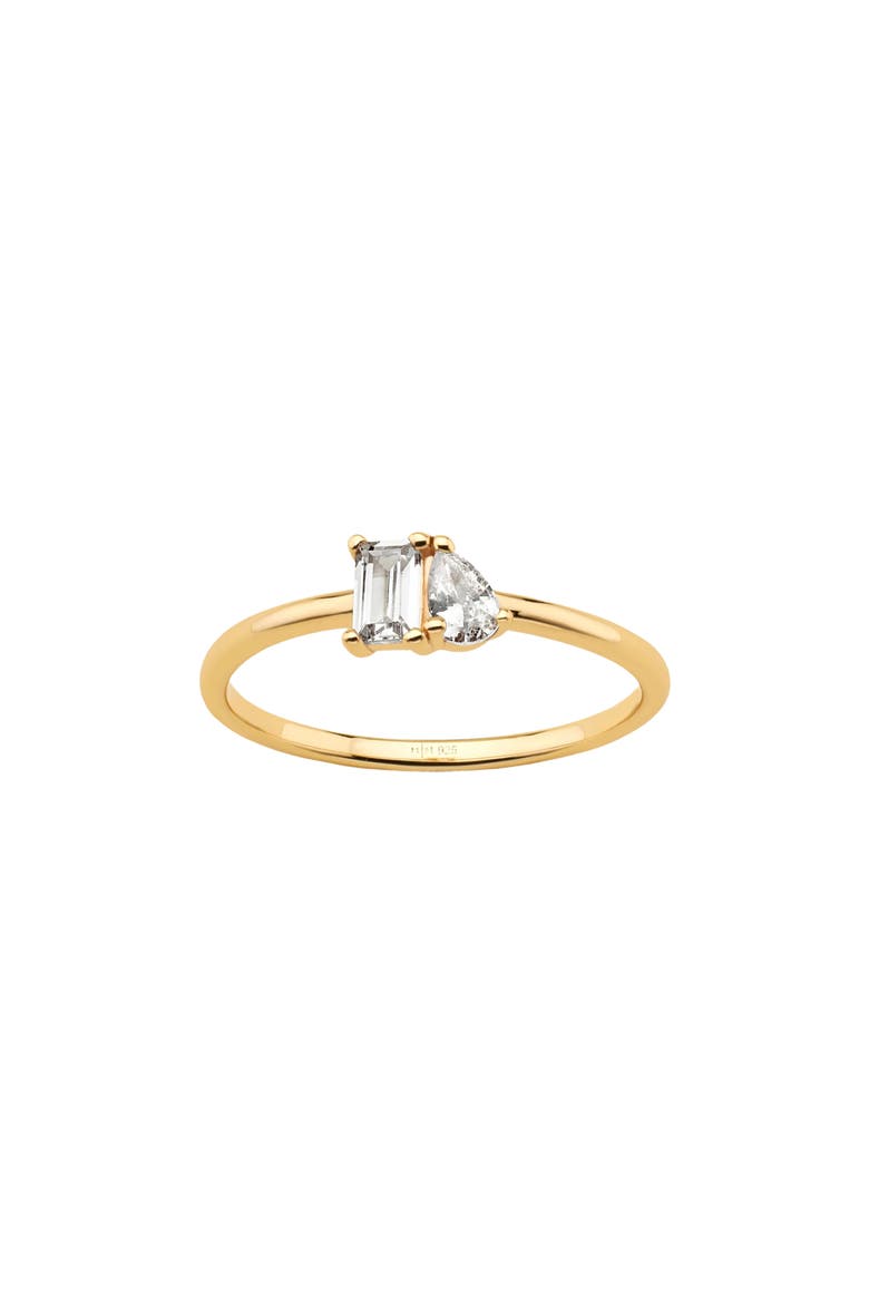 Toi et Moi Ring, Main, color, GOLD VERMEIL