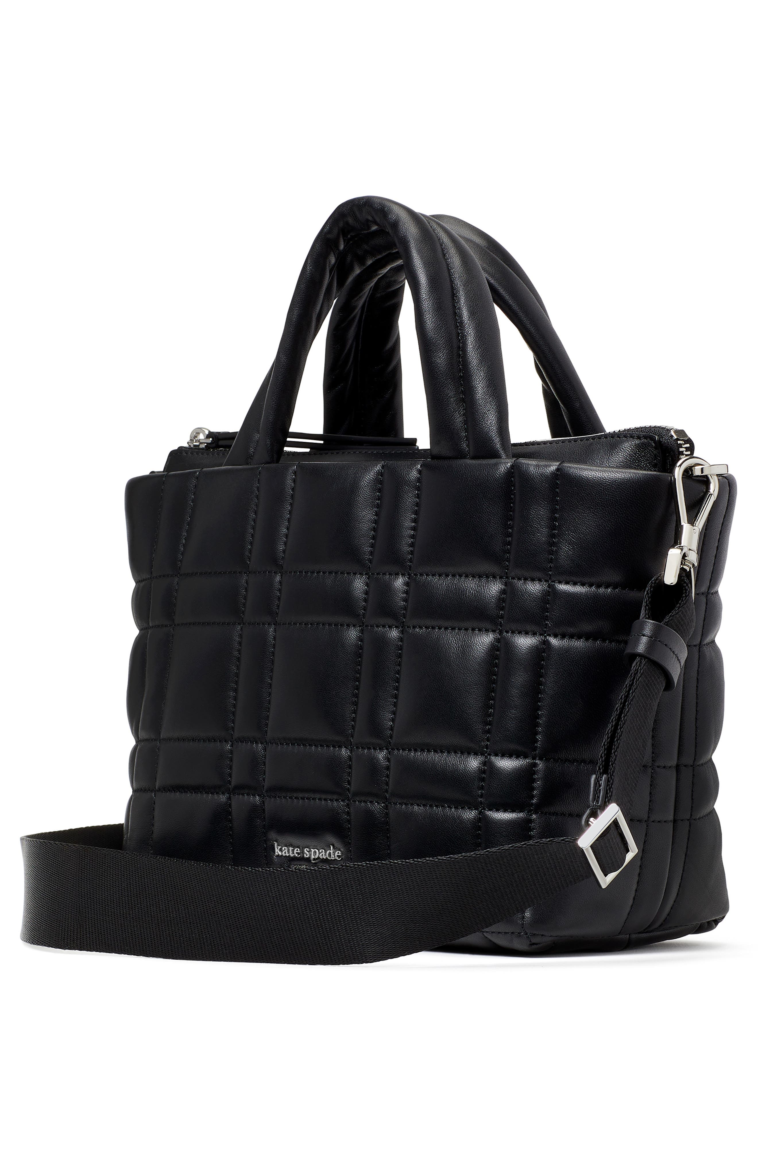 Kate Spade New York mini softwhere quilted leather tote, Alternate, color, 