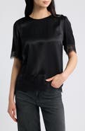Rails Sonora Lace Trim Top