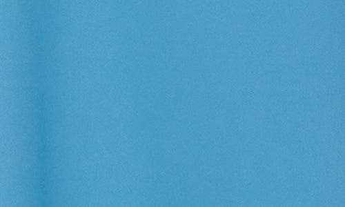Nordstrom Rack V-neck Midi Shift Dress In Blue Niagara