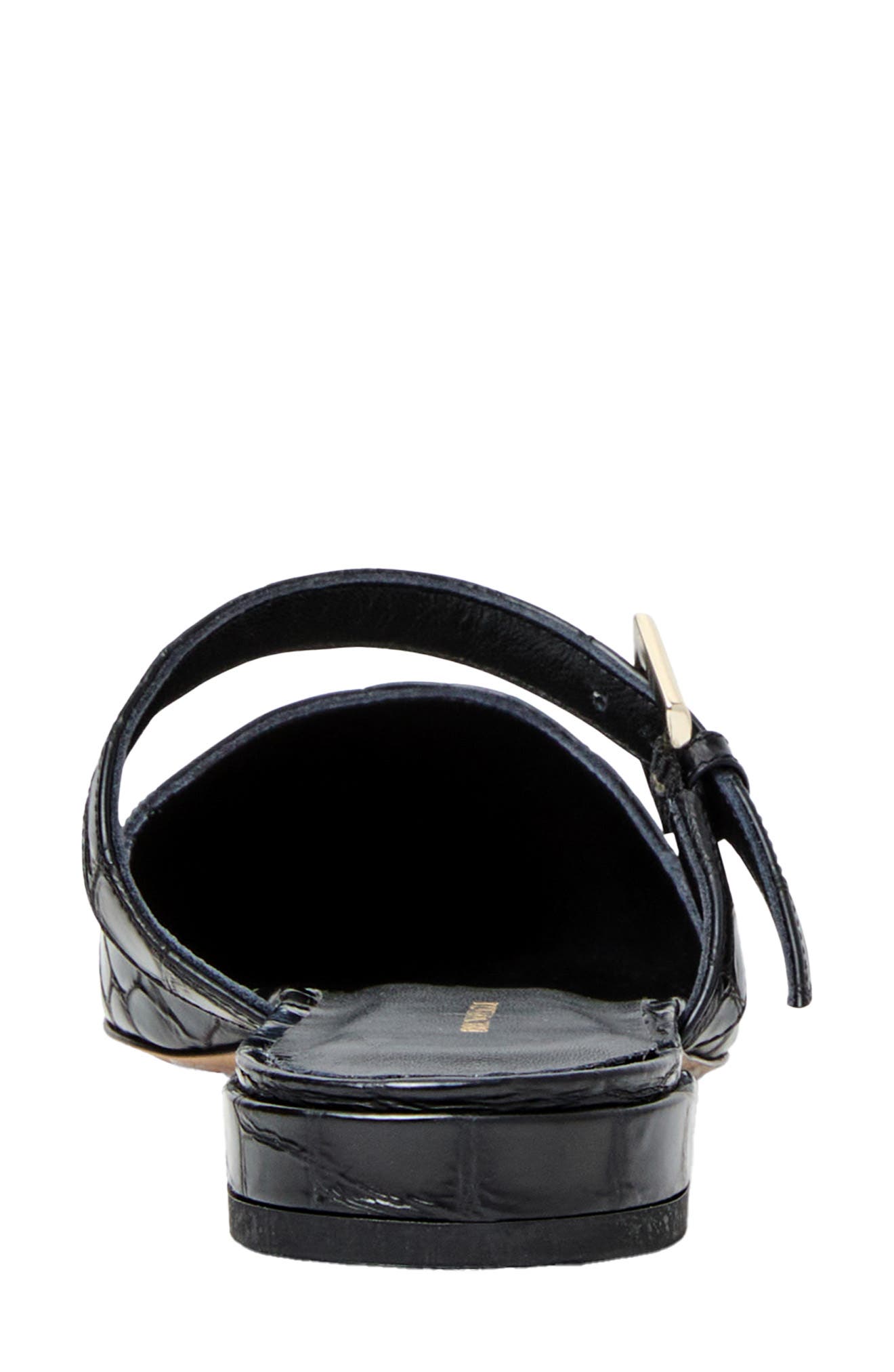 Pasha Mule, Alternate, color, BLACK/CROC