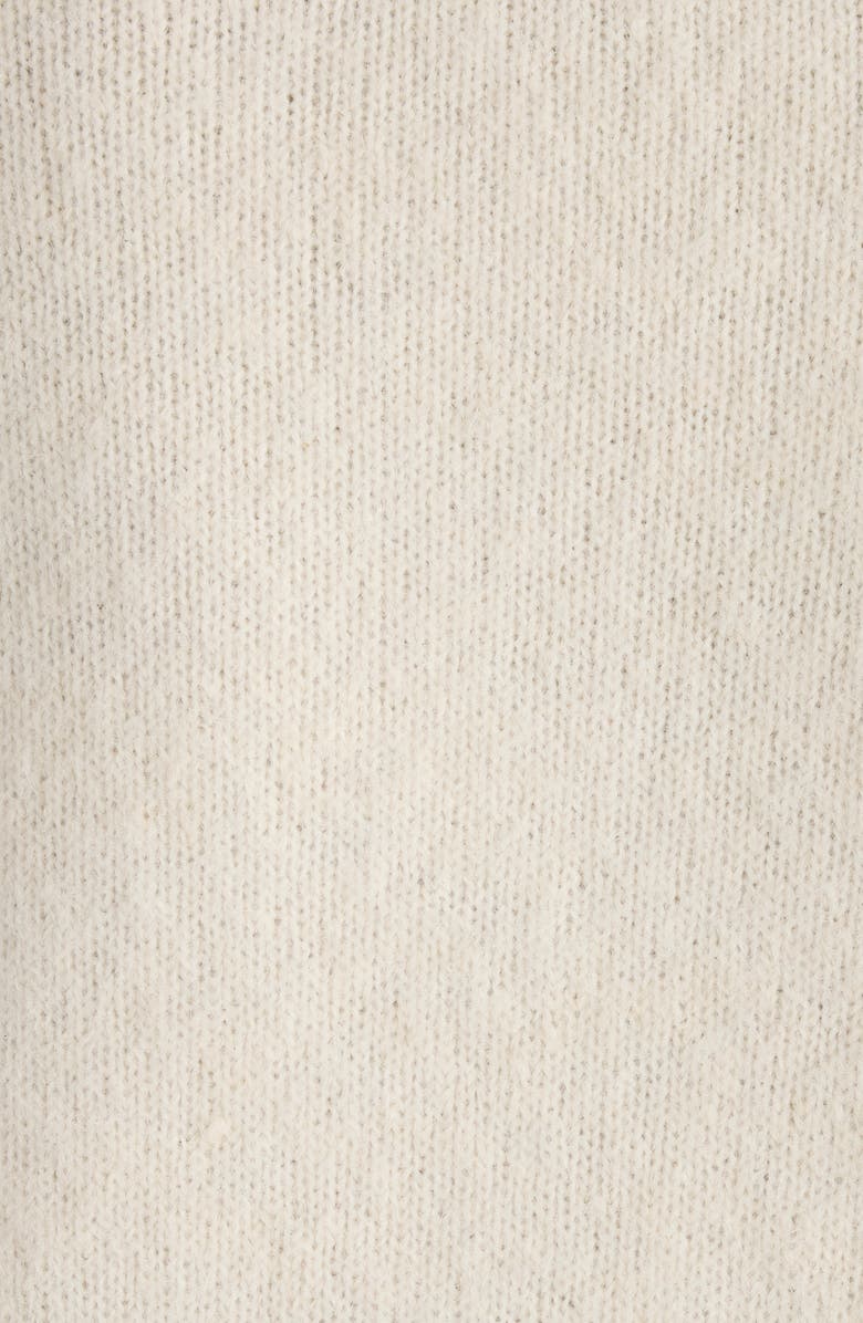 Isabel Marant Étoile Isadora Baby Alpaca Blend Sweater, Alternate, color, Ecru