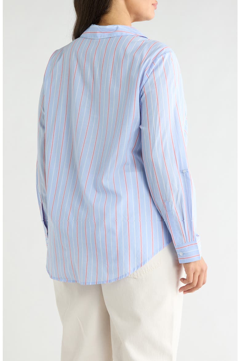 Angel Popover Shirt, Alternate, color, MISTY COVE