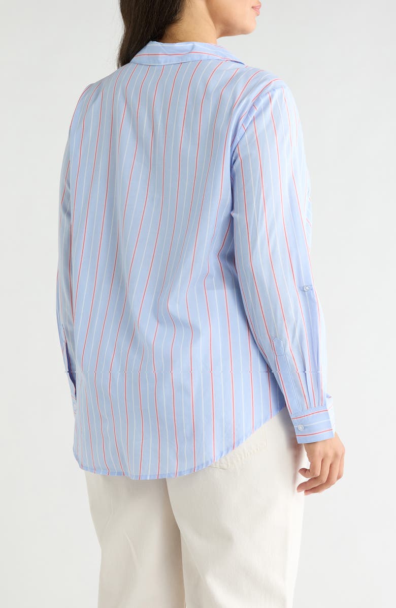 beachlunchlounge Angel Popover Shirt, Alternate, color, Misty Cove