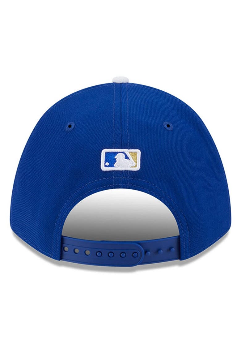 Men's New Era  Royal Kansas City Royals Player Replica 9FORTY Adjustable Hat, Alternate, color, Royal