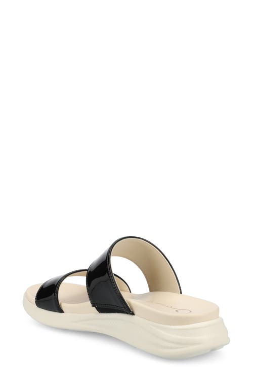JOURNEE COLLECTION JOURNEE COLLECTION JANIS WEDGE SLIDE SANDAL 