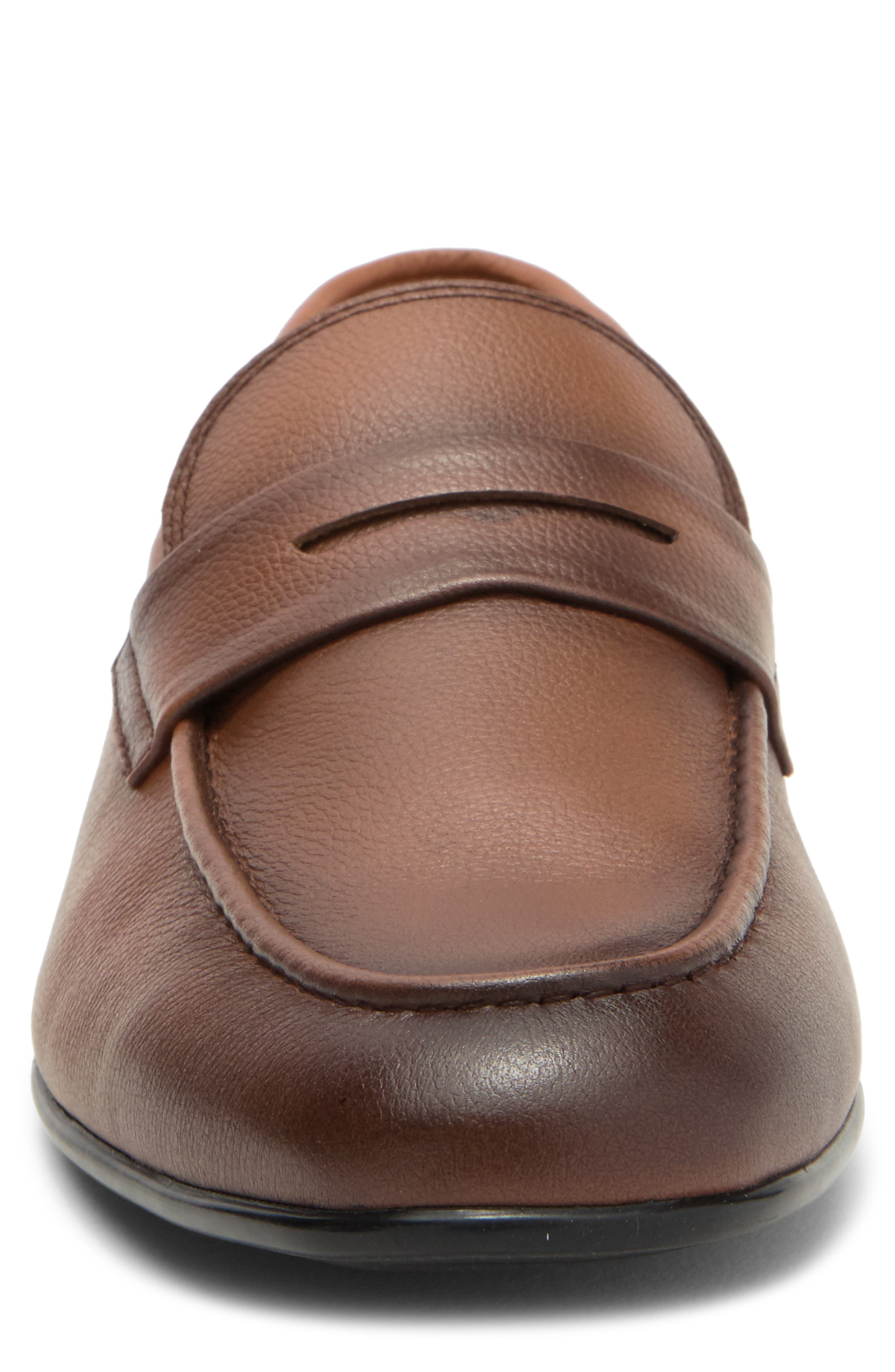 Millar Penny Loafer, Alternate, color, DENVER S FIN DK. BROWN